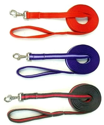Horse Lunge Line Large Dog Training Lead 25mm Padded Air Webbing Soft Strong - Image 1 of 4