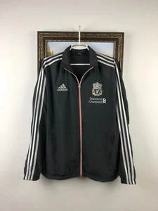 Vintage Adidas Liverpool Football Jacket Soccer Track Top Mens Zip Rare Size M - Picture 1 of 18