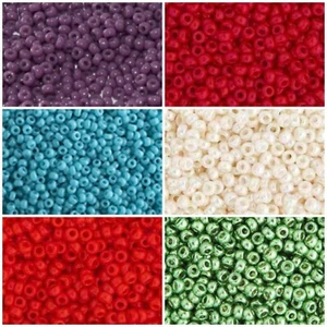 Miyuki 15/0 Japanese Seed Beads - 10g & 5g bags - Picture 1 of 14