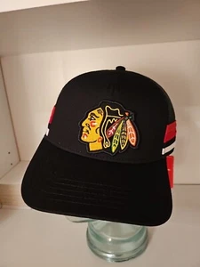 AMERICAN NEEDLE Chicago Blackhawks NHL Hotfoot Adjustable Snapback Baseball Hat, - Picture 1 of 5
