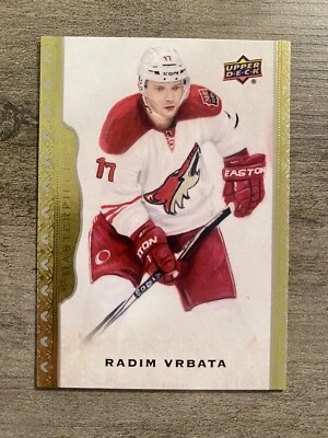 2014-15 Upper Deck Masterpieces Radim Vrbata #80 Arizona Coyotes - Image 1 of 2