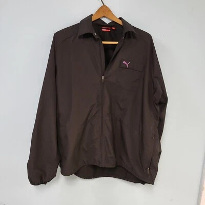 Chaqueta Puma Sport Lifestyle para mujer. Talla XL. Cremallera. Negro. Logo morado  Foto 1 de 4