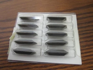 (10) New Widia Manchester Carbide Grooving Inserts  508-119-50 Inserts - Picture 1 of 2