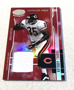 2003 Foglia Certificata Specchio Rosso #22 Anthony Thomas Bears/150 - Foto 1 di 2