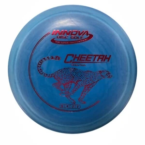DISC GOLF INNOVA DX CHEETAH FAIRWAY DRIVER DISC 165g BLUE w/ PINK FOIL - Picture 1 of 1