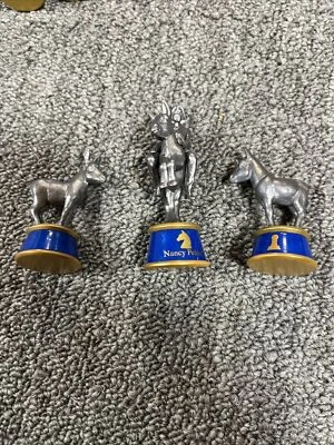 Battle for the White House Chess Piece Nancy Pelosi With Donkeys - Image 1 of 4