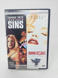 Forbidden Sins (1999) / Human Desires (1997) DVD Double Feature Shannon Tweed - Picture 1 of 3