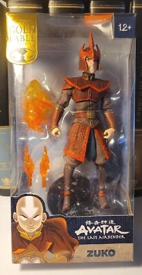 Figura de acción Avatar The Last Airbender - Zuko - McFarlane Gold Label Collection Foto 1 de 4