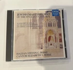 Jewish Masterworks of the Synagogue Liturgy DHM CD Original Release - Imagen 1 de 4
