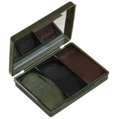 Camouflage make-up camouflage 3 colors bushcraft NATO make-up camouflage cream survival - Image 1 of 3