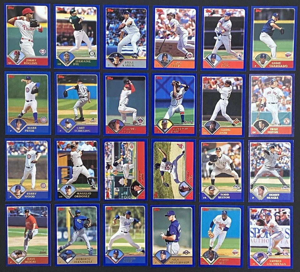 2003 Topps - Baseball Cards - #1-250 - Complete Your Set - You U Pick - Image 1 of 1