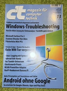 Heise CT Magazin Zeitschrift - c't Heft 13 / 2014 - Bild 1 von 2
