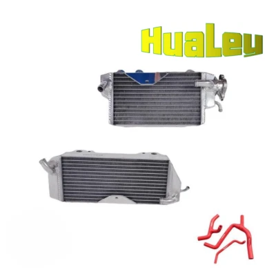 Manguera roja radiador aluminio para Kawasaki KX450F KX 450F 2010-2015 2011 2012 2013 Foto 1 de 4