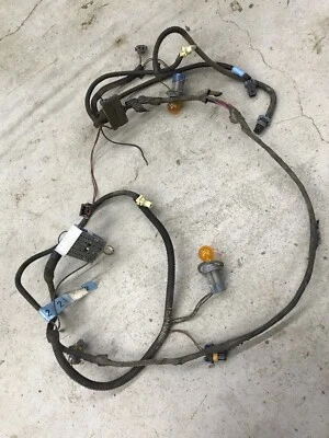 96 Saturn S Series Headlight Wiring Harness sc1 coupe light 1995 fixed loom — 第 1/4 张图片
