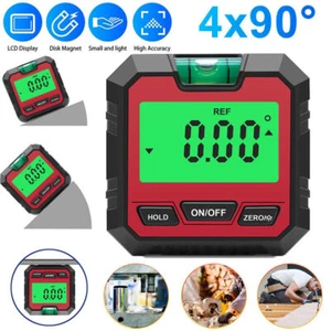 LCD Magnet Digital Winkelmesser Winkelmessgerät Neigungsmesser Inklinometer - Bild 1 von 10
