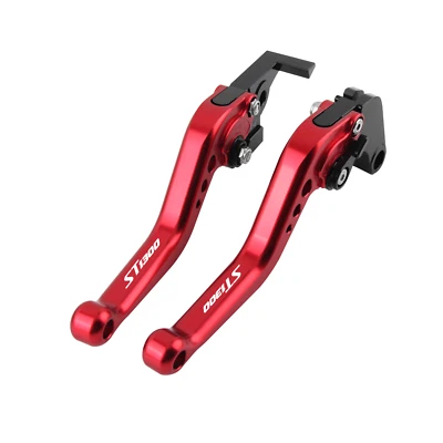 Palanca de embrague de freno de mano corta de aluminio CNC para Honda ST1300 ST1300A 2003-2007 C6 Foto 1 de 4