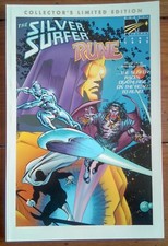 RUNE/SILVER SURFER COLLECTOR'S LIMITED EDITION 1, MALIBU/MARVEL COMICS, 1995, VF