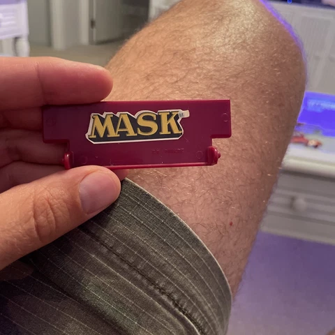 Mask Rhino Parts Top Door Spoiler With  Decal Cover