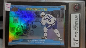 2024-25 UPPER DECK #RB-21 AUSTON MATTHEWS AIMBOTS KSA 10 GEM MINT - Picture 1 of 2