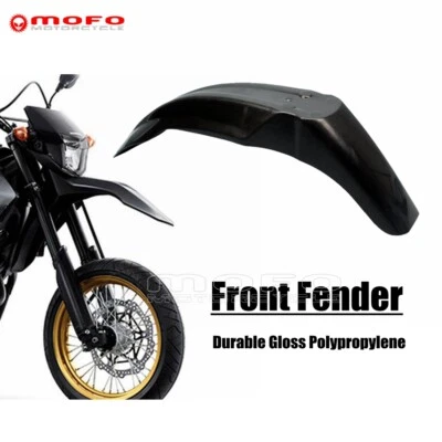 Front Fender Mudguard DGP Black For DRZ400 YZ250 KX65 KLX400 SX250 TE450 Enduro — 第 1/4 张图片