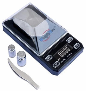 Weighmax Precision Scale CT20 Portable Milligram Pocket Scale, 20 by 0.001 G - Picture 1 of 6