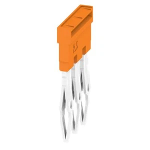2pcs WEIDMULLER ZQV 2.5N/3 1527570000 Cross-connector Terminal 3 Poles New ✦KD - Picture 1 of 4