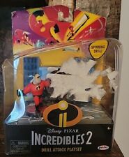 Incredibles 2 “Drill Attack Playset” Mr. Incredible Action Figure