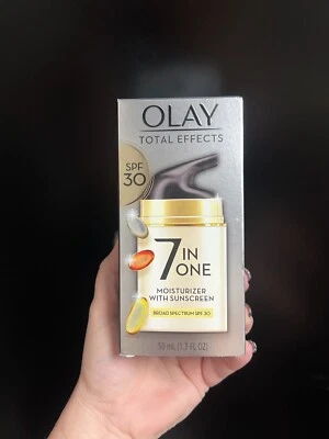 Olay Total Effects 7 In One Moisturizer Sunscreen SPF 30 1.7 Fl Oz Exp 12/25 - Image 1 of 4
