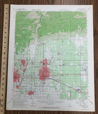 Raro topográfico vintage California Los Angeles Co USGS 15 min. Mapas cuádruples ¡CANTIDAD! Foto 1 de 4