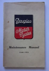 DOUGLAS MOTOR CYCLES orig 1948-1951 Maintenance Manual - Mark V Plus Series Comp - Picture 1 of 6