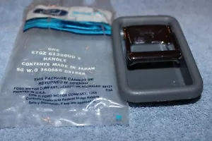 NOS 1987 1988 1989 MERCURY TRACER RH OR LH INSIDE DOOR HANDLE LIGHT BLUE - Picture 1 of 5