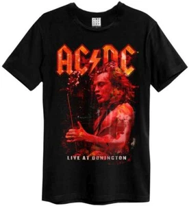 Amplified - AC/DC Live at Donnigton Herren Vintage T-Shirt (Schwarz) (S-XL) - Imagen 1 de 1