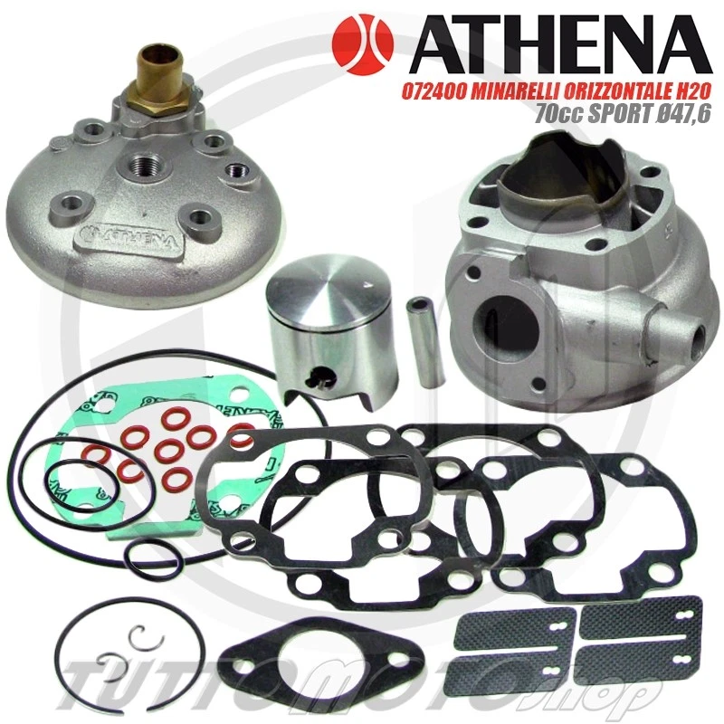 ATHENA SPORT KIT GRUPPO TERMICO 70 cc 47,6 MALAGUTI F12 PHANTOM LC KAT 50 H2O - Immagine 1 di 1