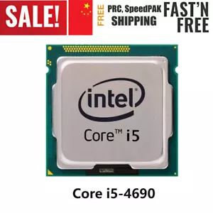 Intel Core i5-4690 3.5GHz Quad Core 4Threads 6MB L3 Cache LGA 1150 CPU Processor - Picture 1 of 16