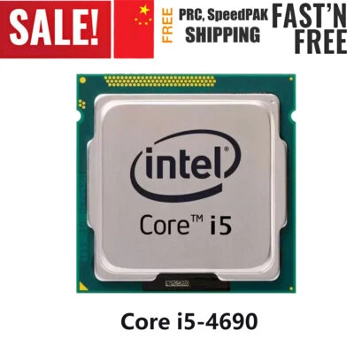 Intel Core i5-4690 3.5GHz Quad Core 4Threads 6MB L3 Cache LGA 1150 CPU Processor - Image 1 of 4