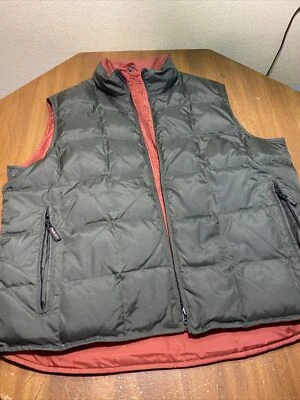 Chaleco acolchado reversible Guide Series verde oliva óxido/oscuro para hombre XL Foto 1 de 4