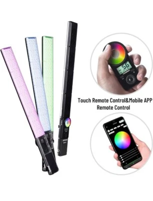 Yongnuo YN360III Pro LED Video Light Bi-Color 3200K-5600K APP Control Light Wand - Image 1 of 4