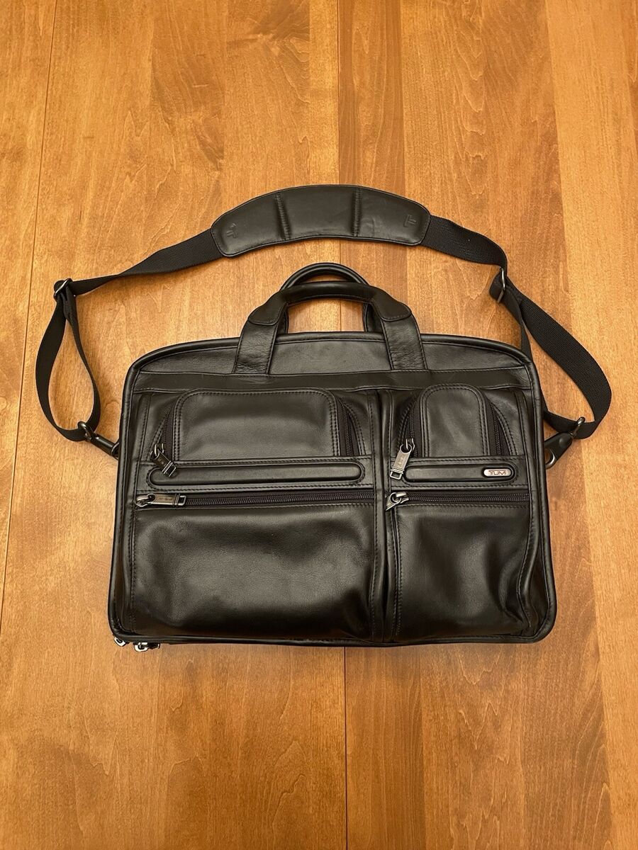 Tumi 男士皮革笔记本电脑包| eBay Tumi 男士皮革笔记本电脑包| eBay
