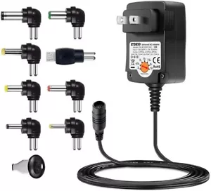12W 3-12V Universal Multi AC Adapter Charger Power Supply for INTERTEK Charger - Picture 1 of 7