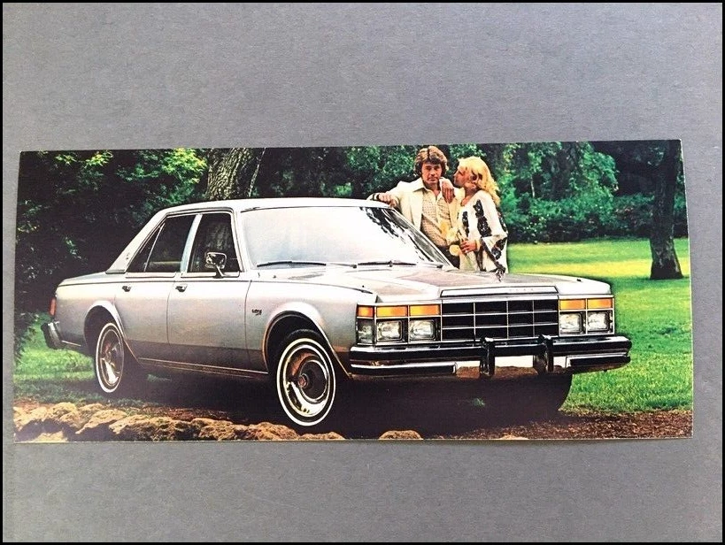 1978 Chrysler LeBaron Vintage 1-page Car Photo Postcard Post Card Foto 1 de 1