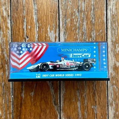 1/64 MINICHAMPS Newman Lola Ford MARIO ANDRETTI 1993 World Series KMART TEXACO - Image 1 of 4