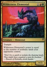 MTG 1x Wilderness Elemental-COLDSNAP * FOIL * NM