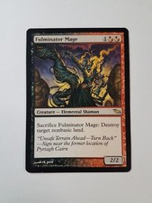 Fulminator Mage - Shadowmoor (Magic/mtg) Rare