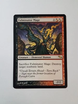 Fulminator Mage - Shadowmoor (Magic/mtg) Rare - Image 1 of 2