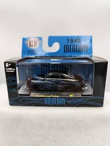 M2 Machines 1949 Mercury Custom - BAD "BOB" - Black and Blue Diecast Collectable - Picture 1 of 6