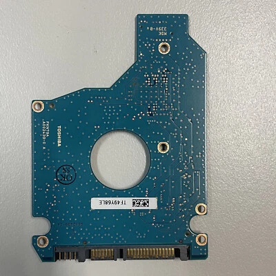 Toshiba MK2555GSXF 2.5" SATA HDD PCB Board G002439-0A FKN79A 010 D1/FH205B - Image 1 of 4