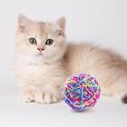 Cat Ball Toy Cat Pompom Balls Rattle Ball for Rabbit Kitty Indoor Cats