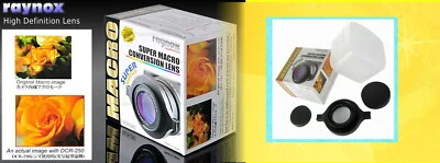 DCR-250 RAYNOX LENS to RX10II R1, CANON XS 450D 40D 50D 5D T3 T4 T5 T6 i SL1 SL2 - Image 1 of 4