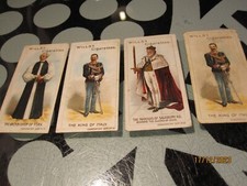 WILLS'' CORONATION SERIES 1902'' 4 ODDS