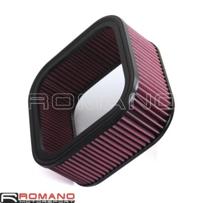 Rectangle Intake Air Filter Cleaner For Harley V-ROD Night/Street VRSCA VRSCX - Image 1 of 4